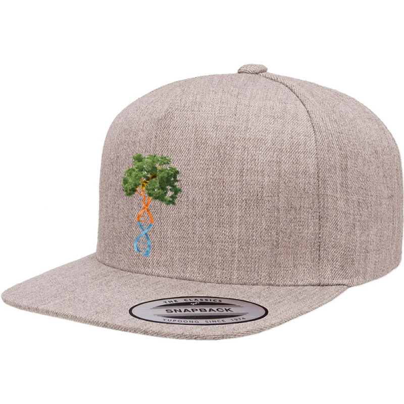 Dna Tree Of Life Earth Science Genetics Environment Biology Long Sleev 5 panel snapback cap by cm-arts | Artistshot