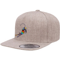 Kaleidoscope Bowdown 5 Panel Snapback Cap | Artistshot