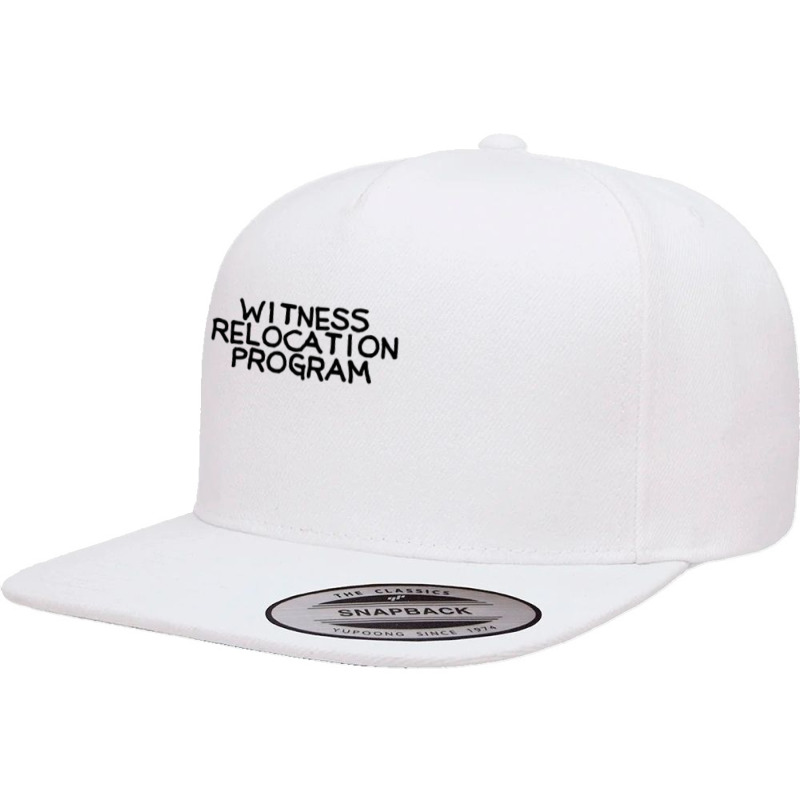 Witness Relocation Program Simpsons 5 Panel Snapback Cap | Artistshot