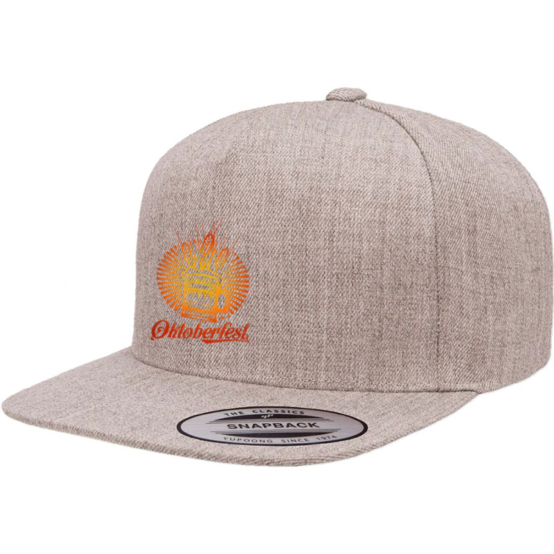 Germany Oktoberfest German Drinking Beer Festival Hop 5 panel snapback cap by cm-arts | Artistshot