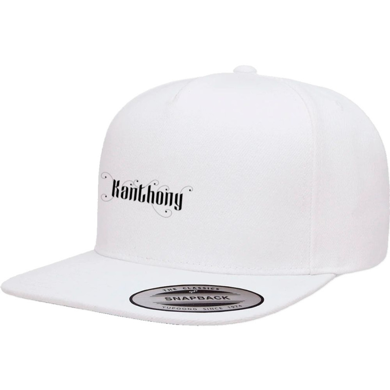 Kanthony 5 panel snapback cap by CHRISTOPHERBARRERAS | Artistshot