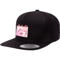 Japanese Aesthetics Kawaii Strawberry Milk Shake 5 Panel Snapback Cap | Artistshot