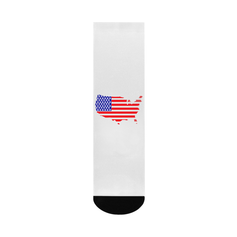 American Flag, Usa, Maps Crew Socks | Artistshot