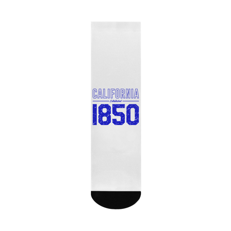 California Established 1850, Usa Crew Socks | Artistshot