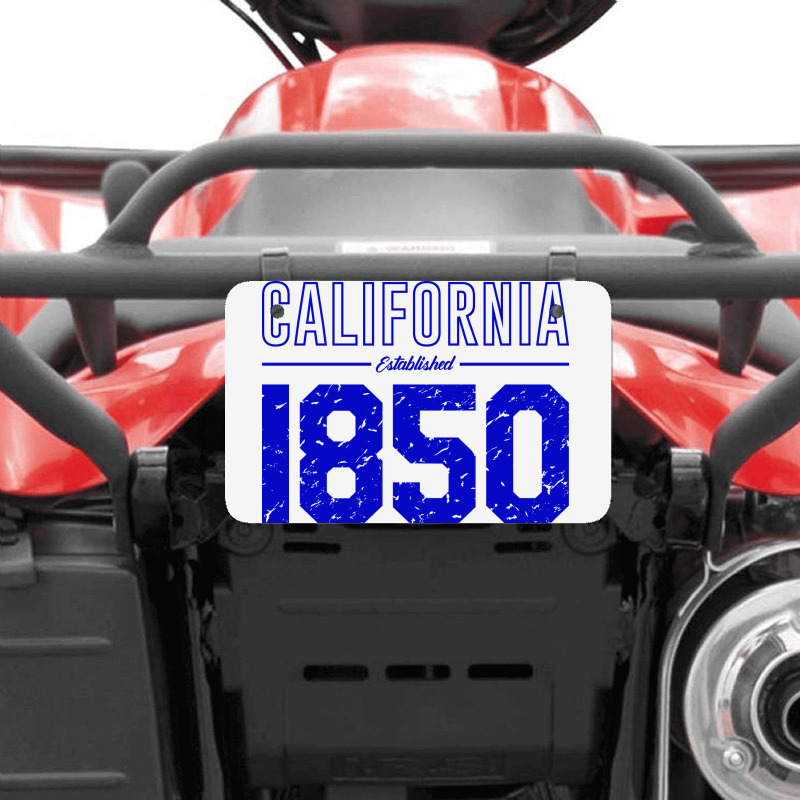 California Established 1850, Usa Atv License Plate | Artistshot