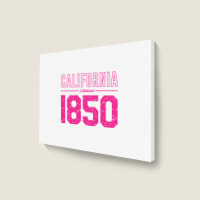 California Established 1850, Usa Landscape Canvas Print | Artistshot