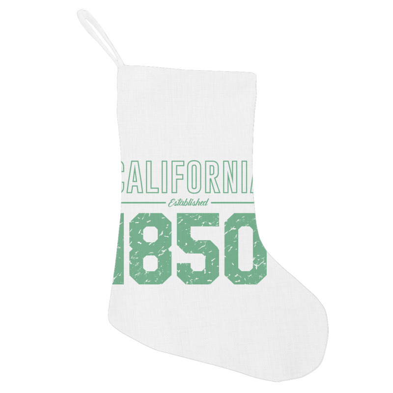 California Established 1850, Usa Holiday Stocking | Artistshot