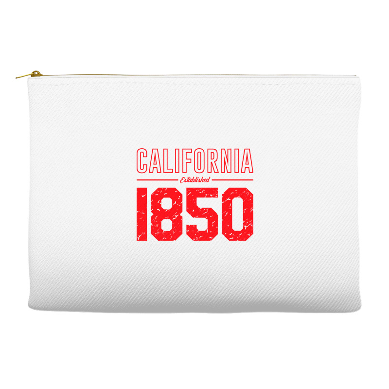 California Established 1850, Usa Accessory Pouches | Artistshot