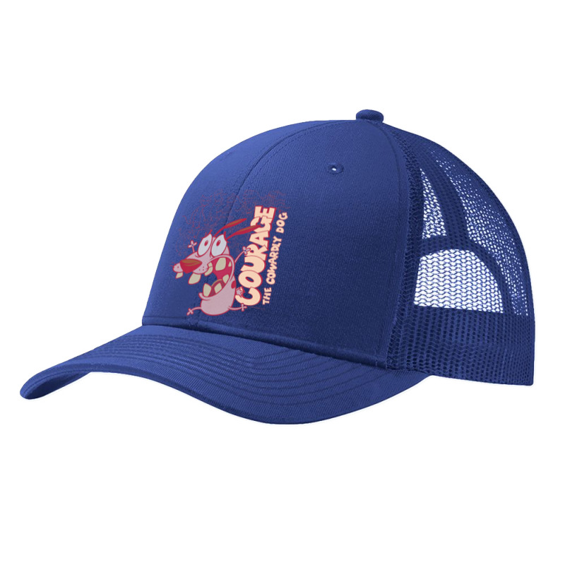 Courage The Cowardly Dog Running Scared Pa Trucker Cap by laughingtuy | Artistshot