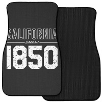 California Established 1850, Usa Front Car Mat | Artistshot