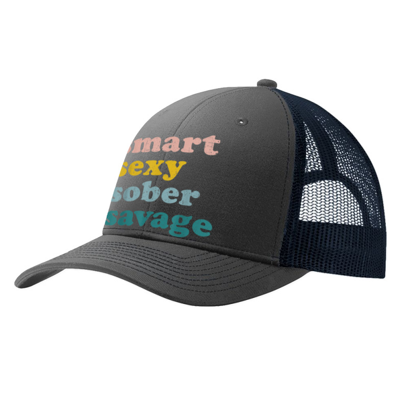 Retro Vintage Smart Sexy Sober Savage Recovery Pa Trucker Cap | Artistshot