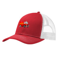 Fire Rescue Mini Van Cartoon Pa Trucker Cap | Artistshot