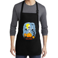 Scary Night Medium-length Apron | Artistshot