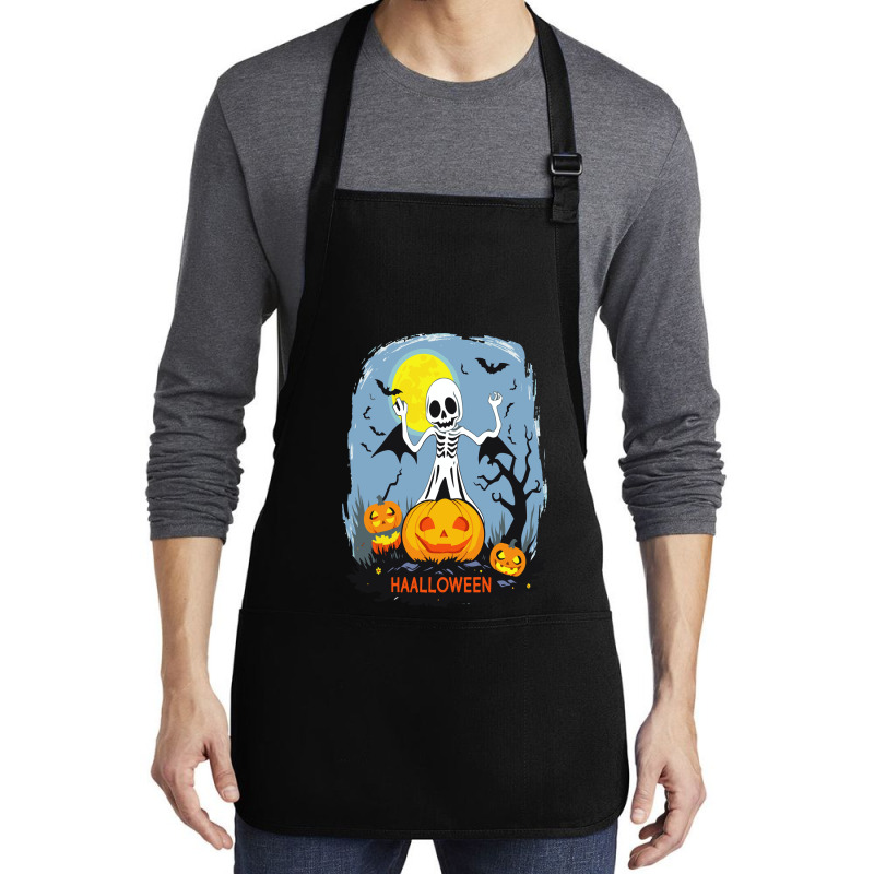 Scary Night Medium-length Apron | Artistshot