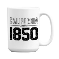 California Established 1850, Usa 15 Oz Coffee Mug | Artistshot