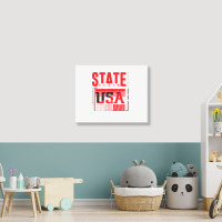 America, Usa Landscape Canvas Print | Artistshot