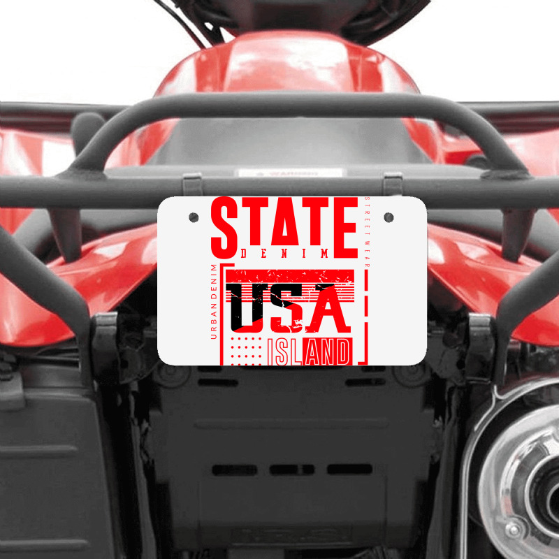 America, Usa Atv License Plate | Artistshot