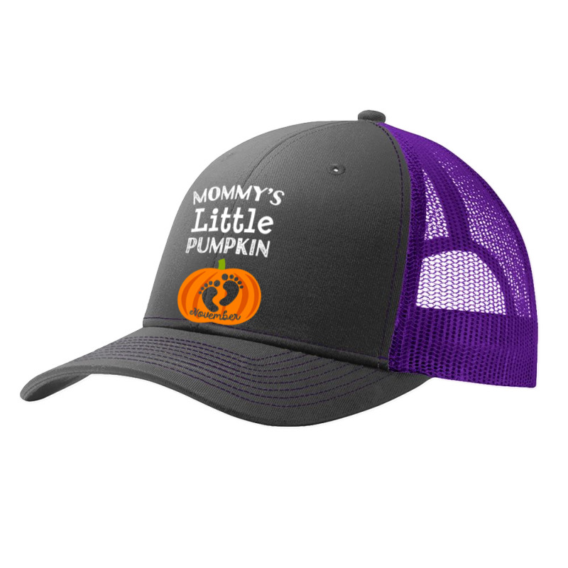 Halloween Pregnancy Due Date In November 2019 Pumpkin Pa Trucker Cap by badieu97 | Artistshot