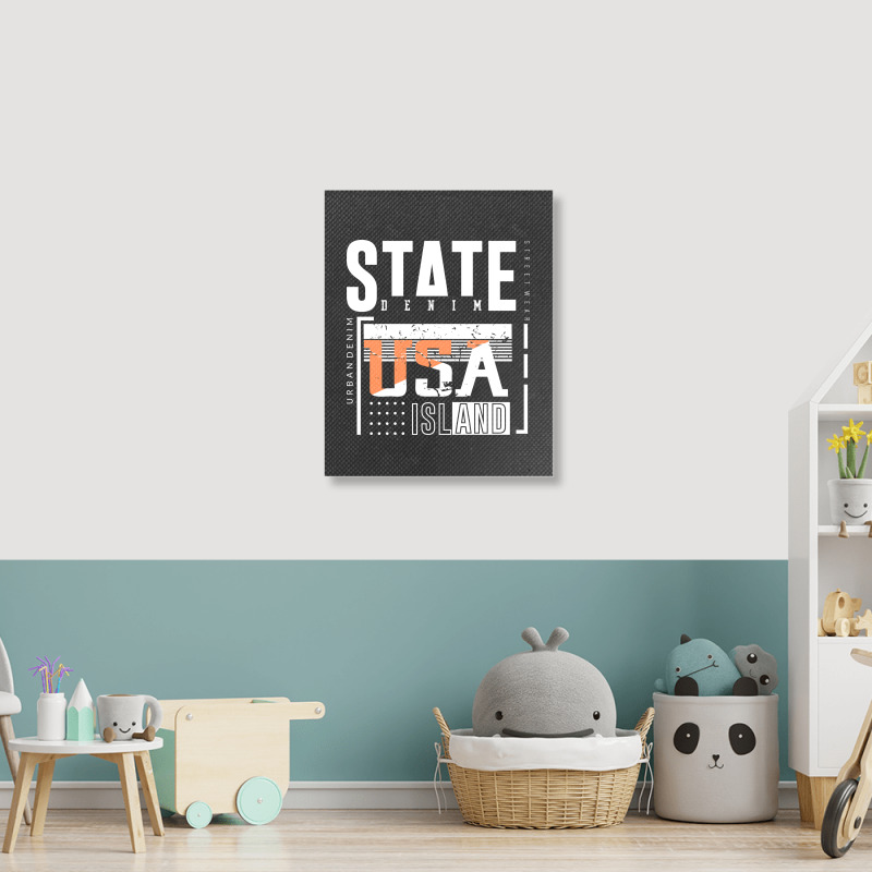 America, Usa Portrait Canvas Print | Artistshot