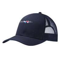 Panamanian Flag Heartbeat Panama Pa Trucker Cap | Artistshot