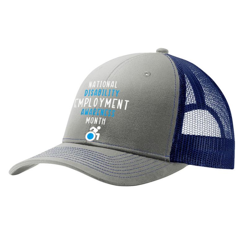 National Disability Employment Awareness Month Pride Support T Shirt Pa Trucker Cap by cm-arts | Artistshot