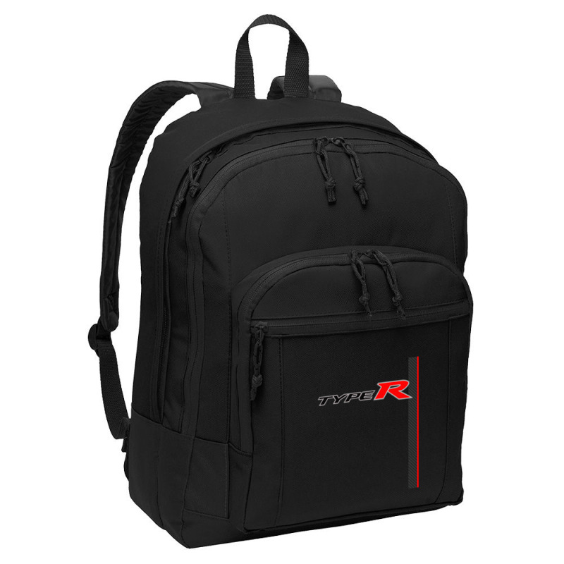 Carbon Type R Racing Stripe Basic Backpack | Artistshot