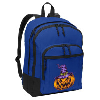 Halloween Pumpkin Witch Hat Witchcraft Costume Basic Backpack | Artistshot