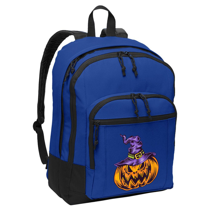 Halloween Pumpkin Witch Hat Witchcraft Costume Basic Backpack | Artistshot