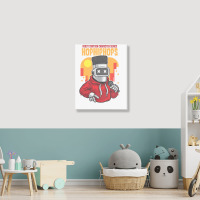 Rap Music Portrait Canvas Print | Artistshot