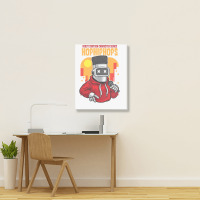 Rap Music Portrait Canvas Print | Artistshot