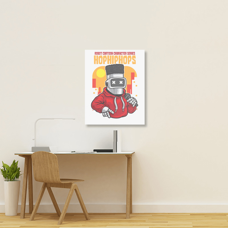 Rap Music Portrait Canvas Print | Artistshot