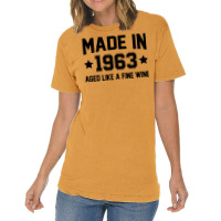 Made In 1963 Aged Like A Fine Wine Vintage T-shirt | Artistshot