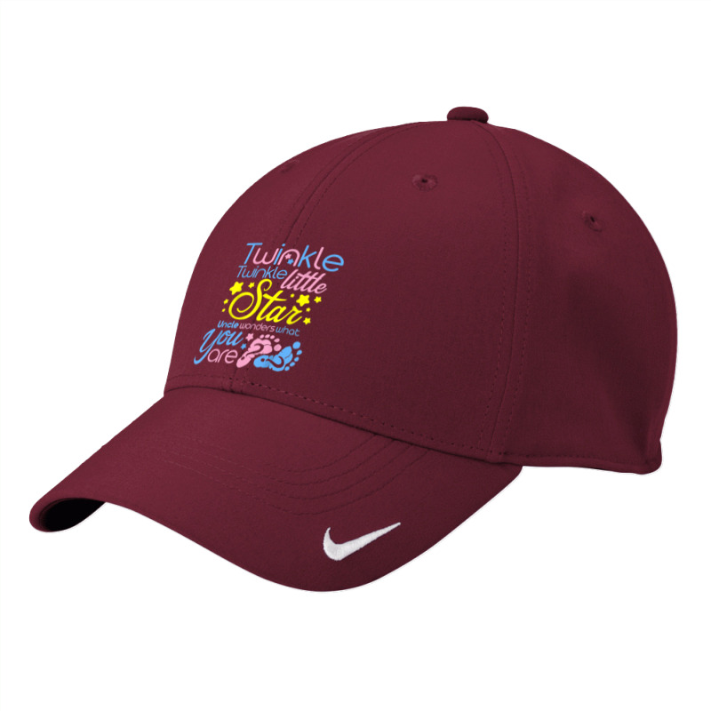 Twinkle.little.star Uncle Wonders What You Are Gender Reveal T Shirt Nike Dri-fit Cap | Artistshot