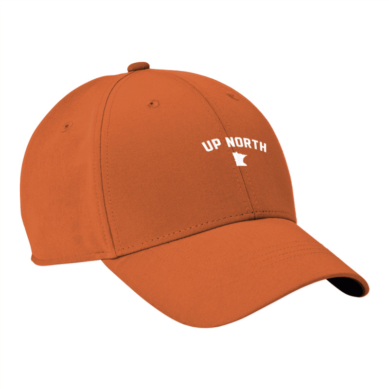 Up North Minnesota Text Nike Dri-fit Cap | Artistshot