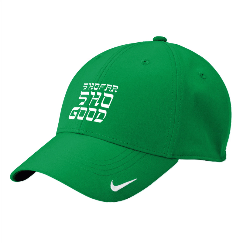 Shofar Sho Good Jewish Holiday Long Sleeve T Shirt Nike Dri-fit Cap | Artistshot