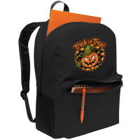 Quotes Trick Or Treat Halloween 1 Backpack | Artistshot