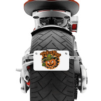 Quotes Trick Or Treat Halloween 1 Motorcycle License Plate | Artistshot