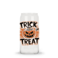 Quotes Trick Or Treat Halloween 4 Glass Tumbler | Artistshot