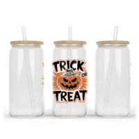 Quotes Trick Or Treat Halloween 4 Glass Tumbler | Artistshot