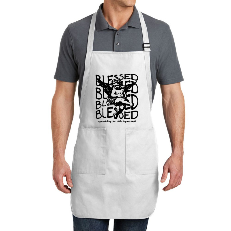 Blessed Baby Angel Full-length Apron | Artistshot