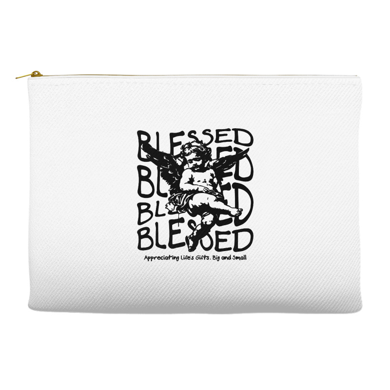 Blessed Baby Angel Accessory Pouches | Artistshot