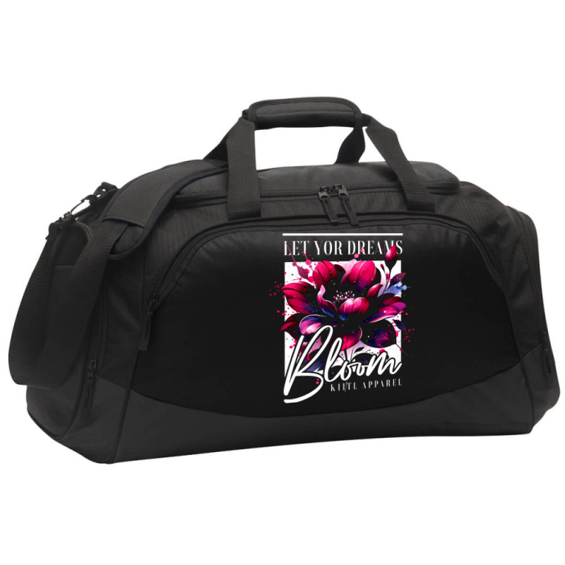 Bloom, Let Your Dreams Active Duffel | Artistshot