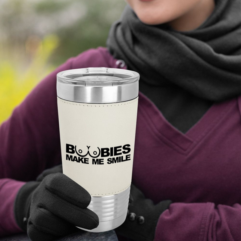 Boo Bies Make Me Smile Leatherette Tumbler | Artistshot