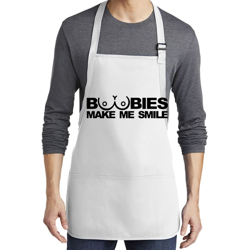 Boo Bies Make Me Smile Medium-length Apron | Artistshot