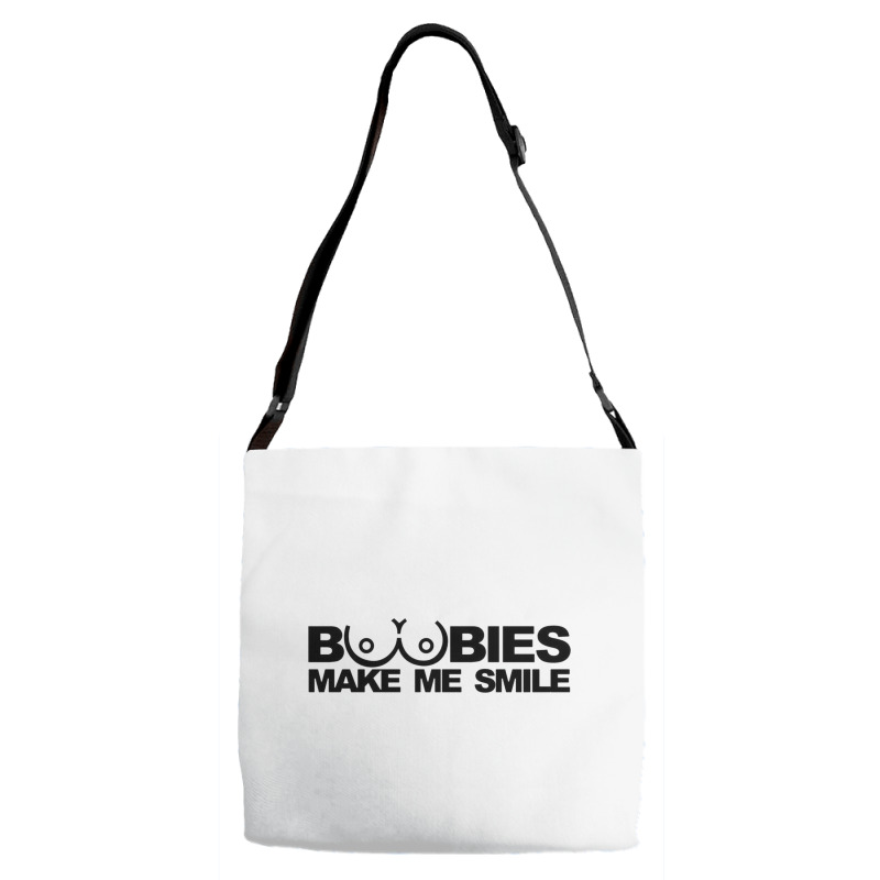 Boo Bies Make Me Smile Adjustable Strap Totes | Artistshot