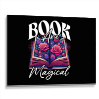 Book Are Magical Metal Print Horizontal | Artistshot