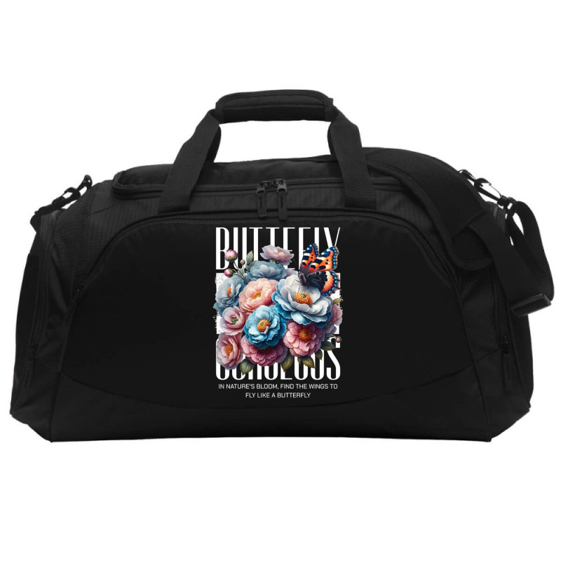 Butterfly Gorgeous Active Duffel | Artistshot