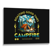 Campfire Metal Print Horizontal | Artistshot