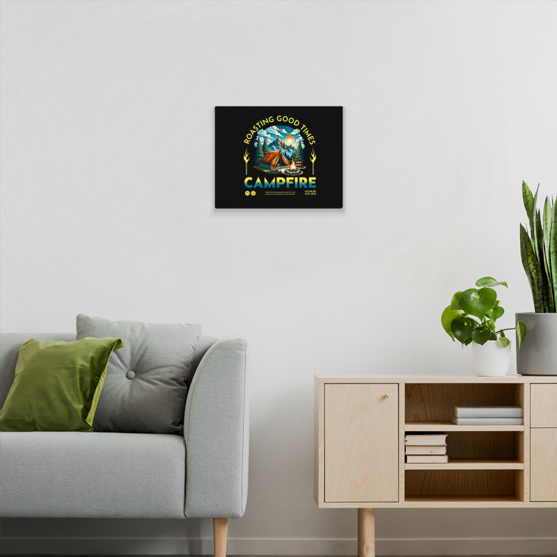 Campfire Metal Print Horizontal | Artistshot