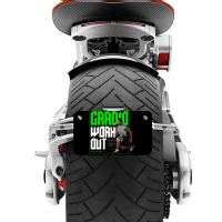 Cardio Workout Motorcycle License Plate | Artistshot